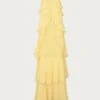 Layered Chiffon Gown (Butter Yellow)(Layered Chiffon Gown Butter Yellow) 1 Layered Chiffon Gown (Butter Yellow)(Layered Chiffon Gown Butter Yellow) -SAME FAHION STORE 02.14.25 169