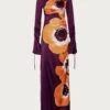 Silk Floral Gown (Purple/Peach)(Silk Floral Gown Purple Peach) 2 Silk Floral Gown (Purple/Peach)(Silk Floral Gown Purple Peach) -SAME FAHION STORE 02.14.25 199 3581c9eb 6e2d 4c4c a572 7c52c3b6019c