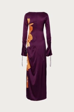 Silk Floral Gown (Purple/Peach)(Silk Floral Gown Purple Peach) 13 Silk Floral Gown (Purple/Peach)(Silk Floral Gown Purple Peach) -SAME FAHION STORE 02.14.25 200 7e31a827 fc29 4ed7 9892 f56e8bc70c95