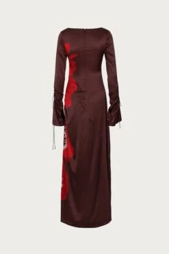 Silk Floral Gown (Brown/Red)(Silk Floral Gown Brown Red) 13 Silk Floral Gown (Brown/Red)(Silk Floral Gown Brown Red) -SAME FAHION STORE 02.14.25 204 ef8fa97e 0f4d 4da8 8187 fe49f99974af