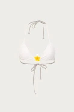 Island Triangle Top (Faux Suede White)(Island Triangle Top Faux Suede White)