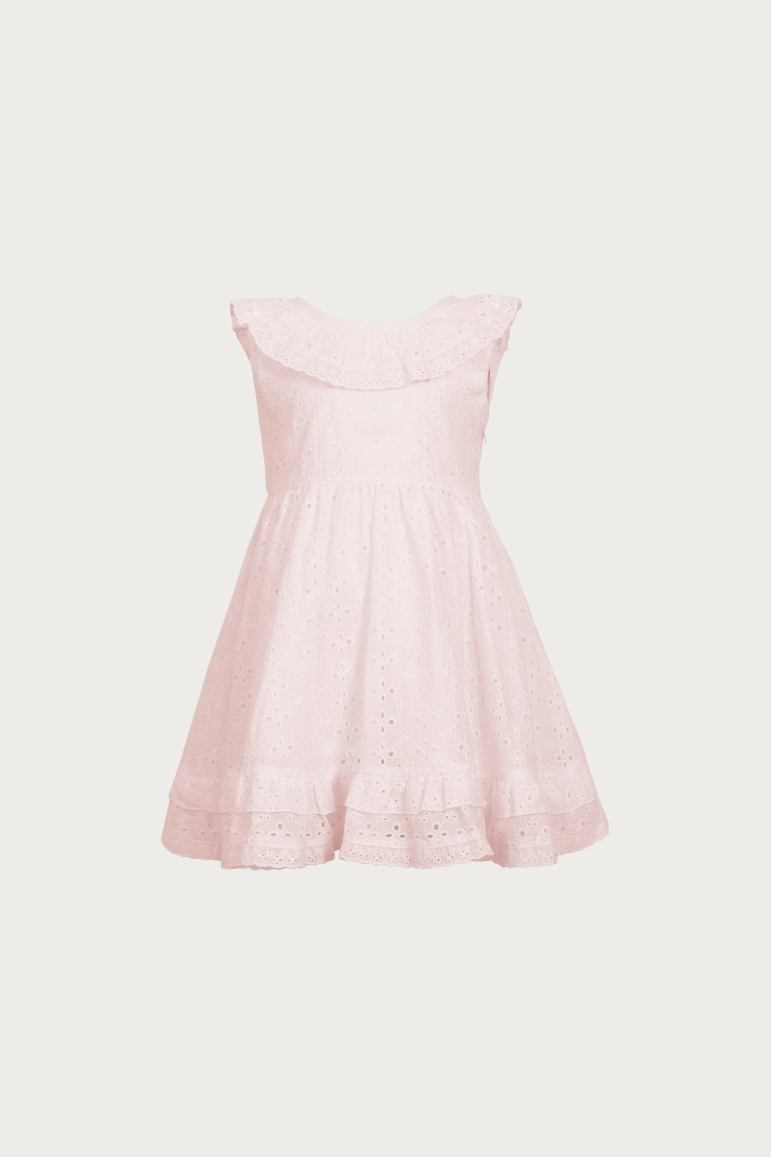 Eyelet Dress (baby Pink)(Eyelet Dress Blush Eyelet) 3 Eyelet Dress (baby Pink)(Eyelet Dress Blush Eyelet)