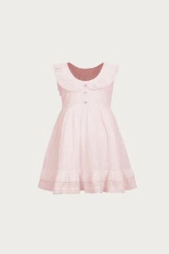 Eyelet Dress (baby Pink)(Eyelet Dress Blush Eyelet) 9 Eyelet Dress (baby Pink)(Eyelet Dress Blush Eyelet) -SAME FAHION STORE 04.07.25 354