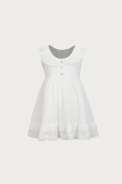 Eyelet Dress (white)(Eyelet Dress White Eyelet) 9 Eyelet Dress (white)(Eyelet Dress White Eyelet) -SAME FAHION STORE 04.07.25 356