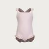 Ruffle One Piece (pink Daisy)(Ruffle One Piece Pink Daisy) -SAME FAHION STORE 04.07.25 374