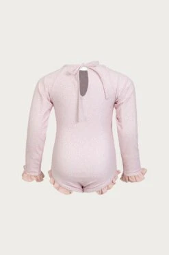 Ruffle Rashguard One Piece (pink Daisy)(Ruffle Rashguard One Piece Pink Daisy) -SAME FAHION STORE 04.07.25 384