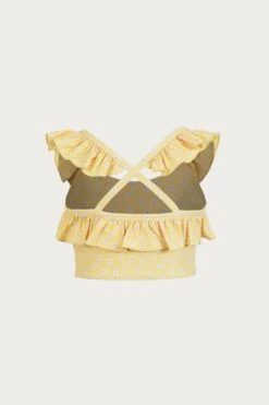 Flounce Tankini (yellow Daisy)(Flounce Tankini Yellow Daisy) -SAME FAHION STORE 04.07.25 416