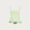 Ruffle Hem Tank Top (Mint)(Ruffle Hem Tank Top Mint) 1 Ruffle Hem Tank Top (Mint)(Ruffle Hem Tank Top Mint) -SAME FAHION STORE 072025 548 2