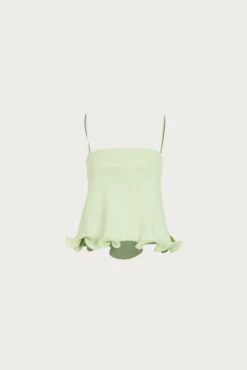 Ruffle Hem Tank Top (Mint)(Ruffle Hem Tank Top Mint)