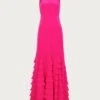 Tiered Chiffon Gown (Fuchsia)(Tiered Chiffon Gown Fuchsia) 2 Tiered Chiffon Gown (Fuchsia)(Tiered Chiffon Gown Fuchsia) -SAME FAHION STORE 072025 579 6ab1e60c f04e 44cb b965 7e3ba27b816c