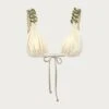 Gold Chain Triangle (Faux Suede Cream)(Blake Triangle Top Faux Suede Cream) 1 Gold Chain Triangle (Faux Suede Cream)(Blake Triangle Top Faux Suede Cream) -SAME FAHION STORE 1.1.1 faeb45d1 3304 4248 9fd4 3a245f39f990
