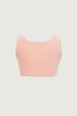 Rose Tank Top (faux Suede Blush/blush)(Rose Tank Top Faux Suede Blush Blush) -SAME FAHION STORE 24.03.17 7911 2