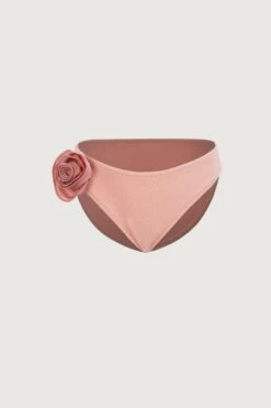 Rose Brief Bottom (faux Suede Blush/blush)(Rose Brief Bottom Faux Suede Blush Blush)
