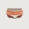 Ruffle Brief Bottom (cream Camel Blush Stripe/blush)(Mini Me Bottom Cream Camel Blush Stripe Ribbed Blush) -SAME FAHION STORE 24.03.17 7988 13