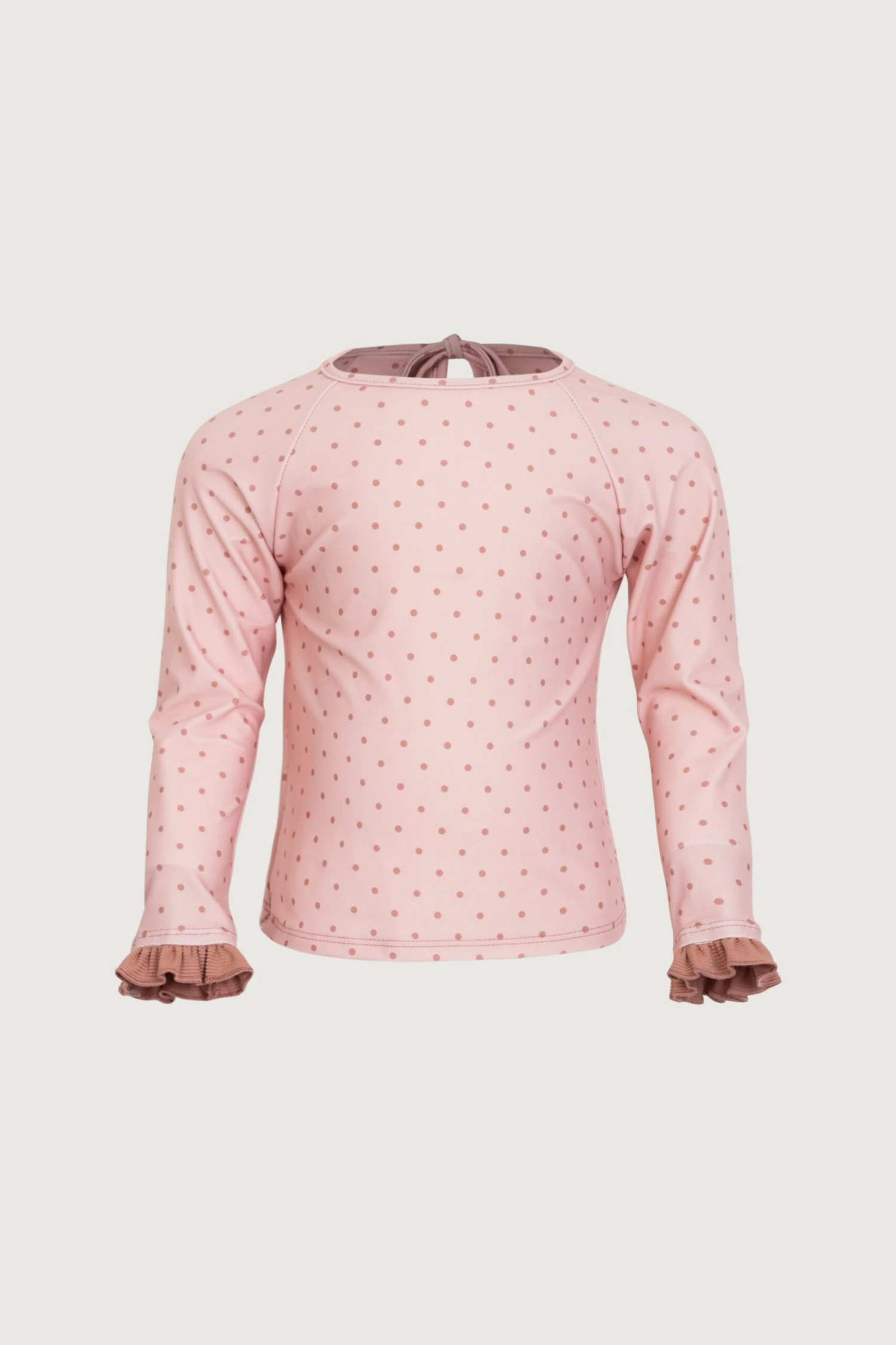 Ruffle Rashguard (blush Camel Polka Dot/camel)(Ruffle Rashguard Blush Camel Polka Dot Camel) 3 Ruffle Rashguard (blush Camel Polka Dot/camel)(Ruffle Rashguard Blush Camel Polka Dot Camel)