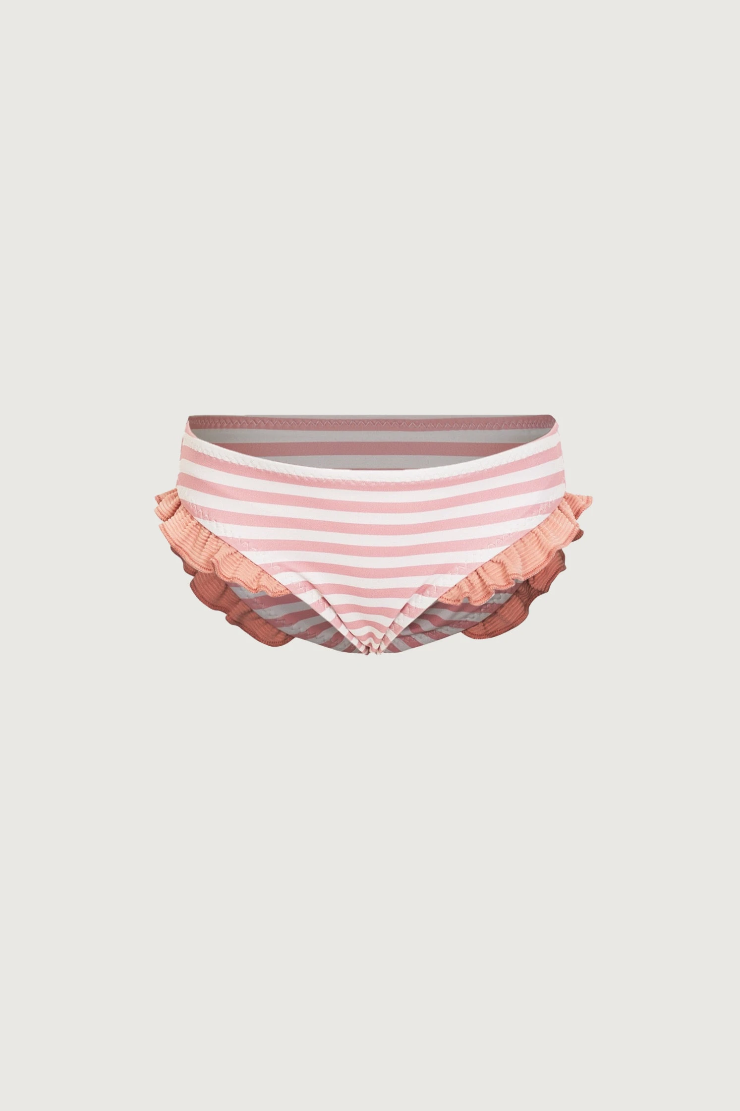 Ruffle Brief Bottom (blush Stripe/blush)(Ruffle Brief Bottom Blush Stripe Blush) 3 Ruffle Brief Bottom (blush Stripe/blush)(Ruffle Brief Bottom Blush Stripe Blush)