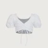 Puff Sleeve Top (white Eyelet)(Puff Sleeve Top White Eyelet) -SAME FAHION STORE 24.03.17 8172 75 dbd931dd 4514 493e 976e 4979179aa979