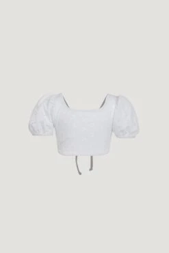 Puff Sleeve Top (white Eyelet)(Puff Sleeve Top White Eyelet) -SAME FAHION STORE 24.03.17 8173 74 52a4c6f4 637c 45f0 8ade acb3cfca883b