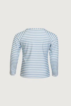 Unisex Rashguard (blue Cream Stripe)(Unisex Rashguard Blue Cream Stripe) -SAME FAHION STORE 24.03.17 8177 78