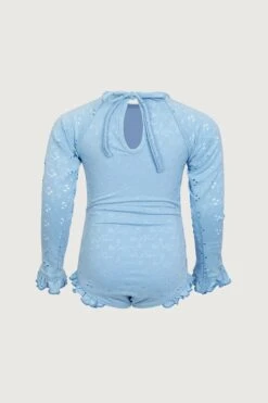 Ruffle Rashguard One Piece (blue Eyelet)(Ruffle Rashguard One Piece Blue Eyelet) -SAME FAHION STORE 24.03.17 8231 104