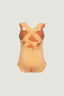 Ruffle One Piece (peach Eyelet)(Ruffle One Piece Peach Eyelet) 7 Ruffle One Piece (peach Eyelet)(Ruffle One Piece Peach Eyelet) -SAME FAHION STORE 24.03.17 8245 111