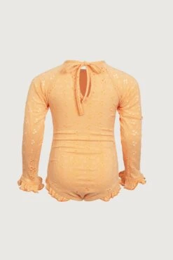 Ruffle Rashguard One Piece (peach Eyelet)(Ruffle Rashguard One Piece Peach Eyelet) -SAME FAHION STORE 24.03.17 8251 116