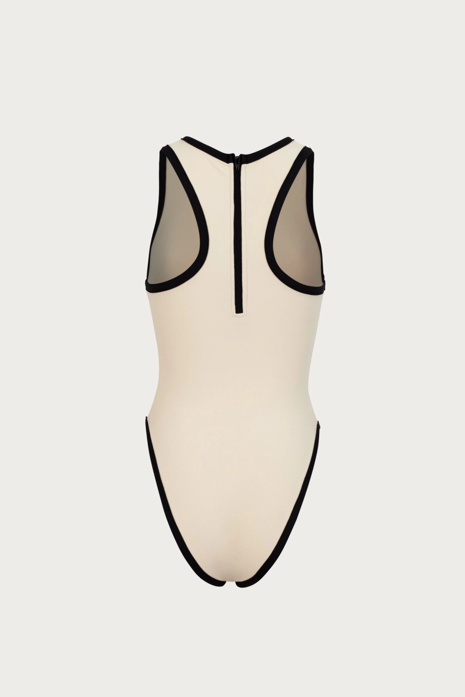 Tank One Piece (Faux Suede Cream/Black)(Tank One Piece Faux Suede Cream Black) 5 Tank One Piece (Faux Suede Cream/Black)(Tank One Piece Faux Suede Cream Black) - Image 3