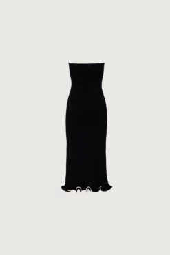 Ruffle Hem Strapless Dress (Black/Cream)(Ruffle Hem Strapless Dress Black Cream) 13 Ruffle Hem Strapless Dress (Black/Cream)(Ruffle Hem Strapless Dress Black Cream) -SAME FAHION STORE 24.06.16 8733 8