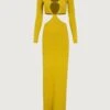 Long Sleeve Cut Out Maxi Dress (Chartreuse)(Long Sleeve Cut Out Maxi Dress Chartreuse) 1 Long Sleeve Cut Out Maxi Dress (Chartreuse)(Long Sleeve Cut Out Maxi Dress Chartreuse) -SAME FAHION STORE 24.06.16 8781 28 01e9ad25 2765 44af 85a8 6a0c6f6a3bbf