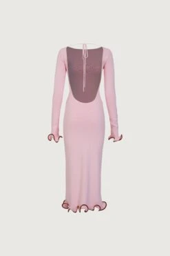 Ruffle Hem Midi Dress (Baby Pink)(Ruffle Hem Midi Dress Baby Pink) 15 Ruffle Hem Midi Dress (Baby Pink)(Ruffle Hem Midi Dress Baby Pink) -SAME FAHION STORE 24.06.16 8787 30copy