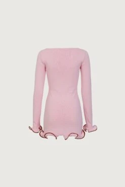 Ruffle Hem Mini Dress (Baby Pink)(Ruffle Hem Mini Dress Baby Pink) 11 Ruffle Hem Mini Dress (Baby Pink)(Ruffle Hem Mini Dress Baby Pink) -SAME FAHION STORE 24.06.16 8789 32copy