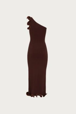 Ruffle Hem One Shoulder Dress (Chocolate Brown/Brown Lurex)(Ruffle Hem One Shoulder Dress Chocolate Brown Brown Lurex) 13 Ruffle Hem One Shoulder Dress (Chocolate Brown/Brown Lurex)(Ruffle Hem One Shoulder Dress Chocolate Brown Brown Lurex) -SAME FAHION STORE 24.09.24 900 5133828f dca5 432a 97be 76e55a19556d