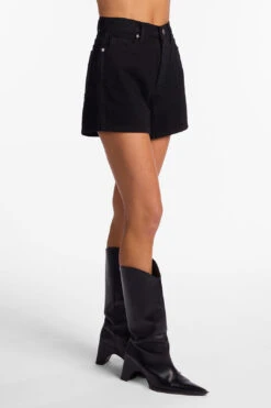 The Perfect Denim Shorts (Black)(The Perfect Denim Shorts Black) 9 The Perfect Denim Shorts (Black)(The Perfect Denim Shorts Black) -SAME FAHION STORE Denim11