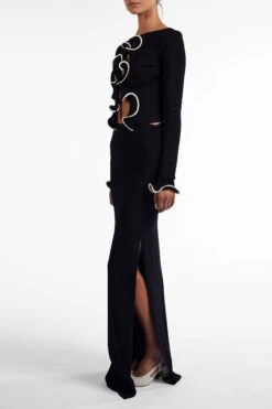 Maxi Skirt (Black)(Maxi Skirt Black) 12 Maxi Skirt (Black)(Maxi Skirt Black) -SAME FAHION STORE Ecomm2025 134 ccf67124 bfb7 4188 8214 f4cb62365db2