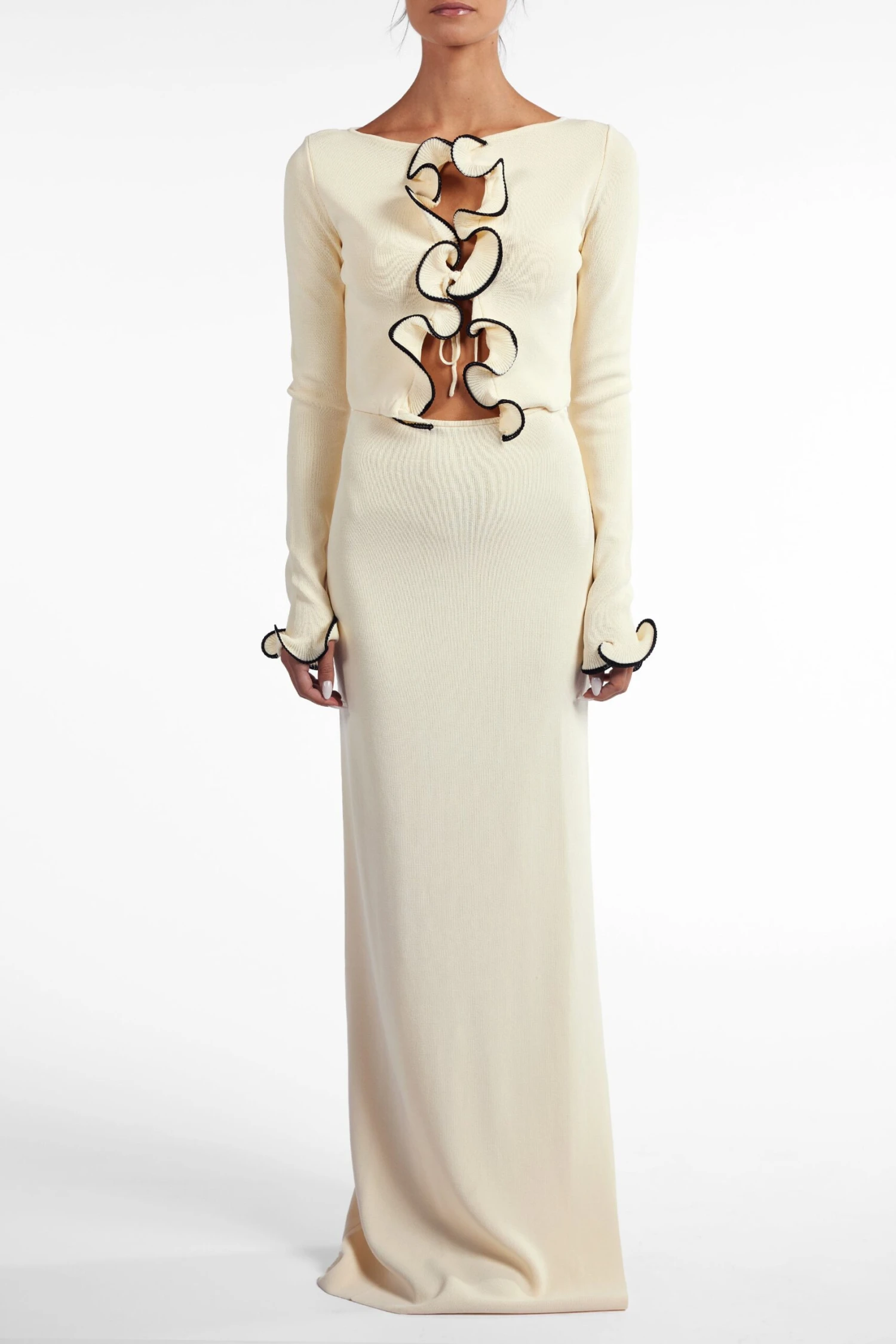 Maxi Skirt (Cream)(Maxi Skirt Cream) 5 Maxi Skirt (Cream)(Maxi Skirt Cream) - Image 3