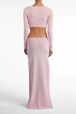 Long Sleeve Cut Out Maxi Dress (Baby Pink)(Long Sleeve Cut Out Maxi Dress Baby Pink) 13 Long Sleeve Cut Out Maxi Dress (Baby Pink)(Long Sleeve Cut Out Maxi Dress Baby Pink) -SAME FAHION STORE Ecomm2025 150