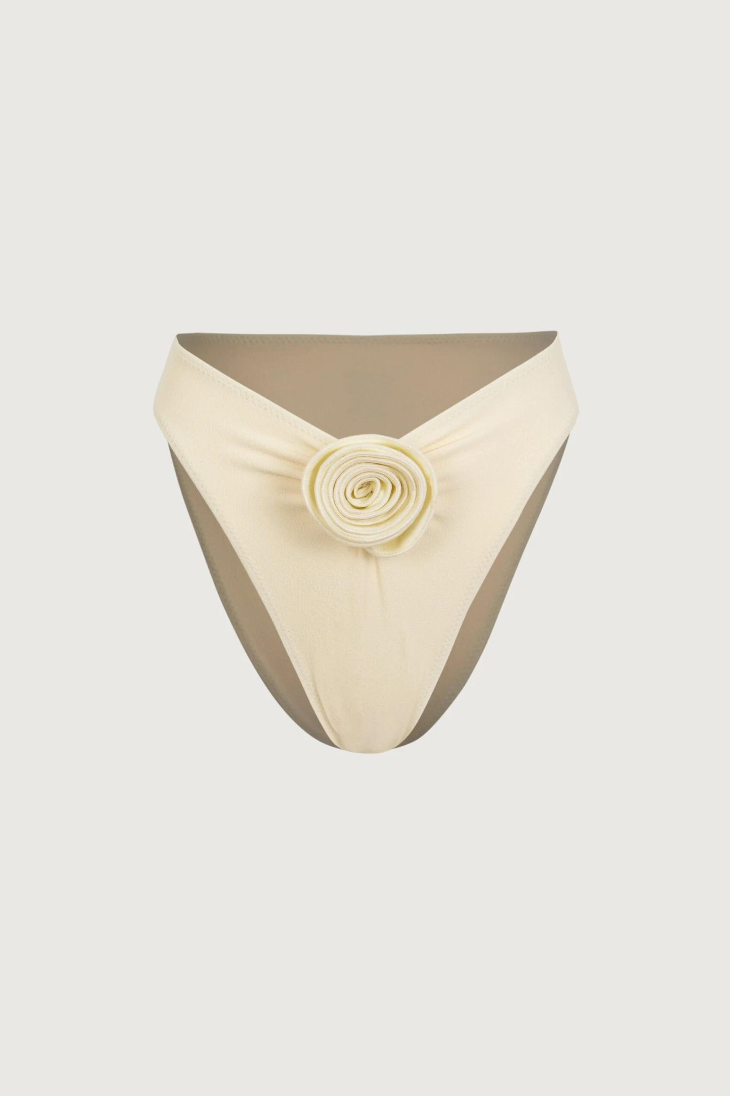 Rosette High Rise Bottom (Faux Suede Cream/Cream)(Rosette High Rise Bottom Faux Suede Cream Cream) 3 Rosette High Rise Bottom (Faux Suede Cream/Cream)(Rosette High Rise Bottom Faux Suede Cream Cream)