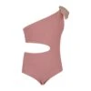 Peekaboo One Piece (crinkle Blush)(Peekaboo One Piece Crinkle Blush) -SAME FAHION STORE IMG 3543 front