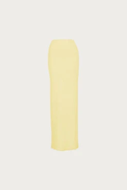Maxi Skirt (Butter Yellow)(Maxi Skirt Butter Yellow)