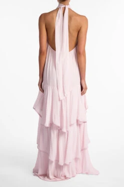 Layered Chiffon Gown (Pale Pink)(Layered Chiffon Gown Pale Pink) -SAME FAHION STORE R29