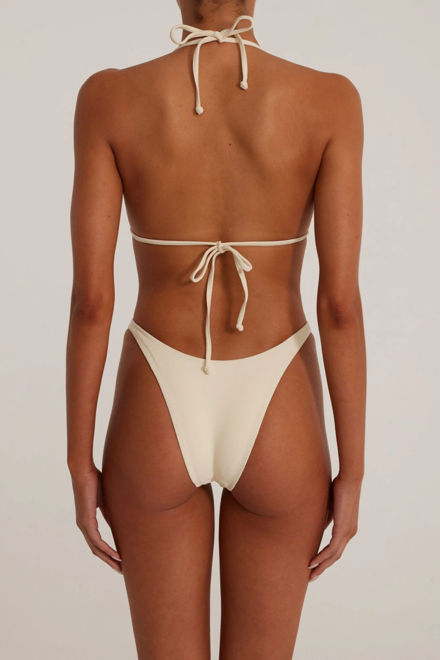 Rosette Triangle Top (Faux Suede Cream/Cream)(Rosette Triangle Top Faux Suede Cream Cream) 7 Rosette Triangle Top (Faux Suede Cream/Cream)(Rosette Triangle Top Faux Suede Cream Cream) - Image 5