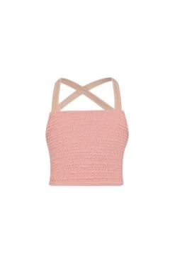 Teeny Tankini (crinkle Blush)(Teeny Tankini Crinkle Blush)