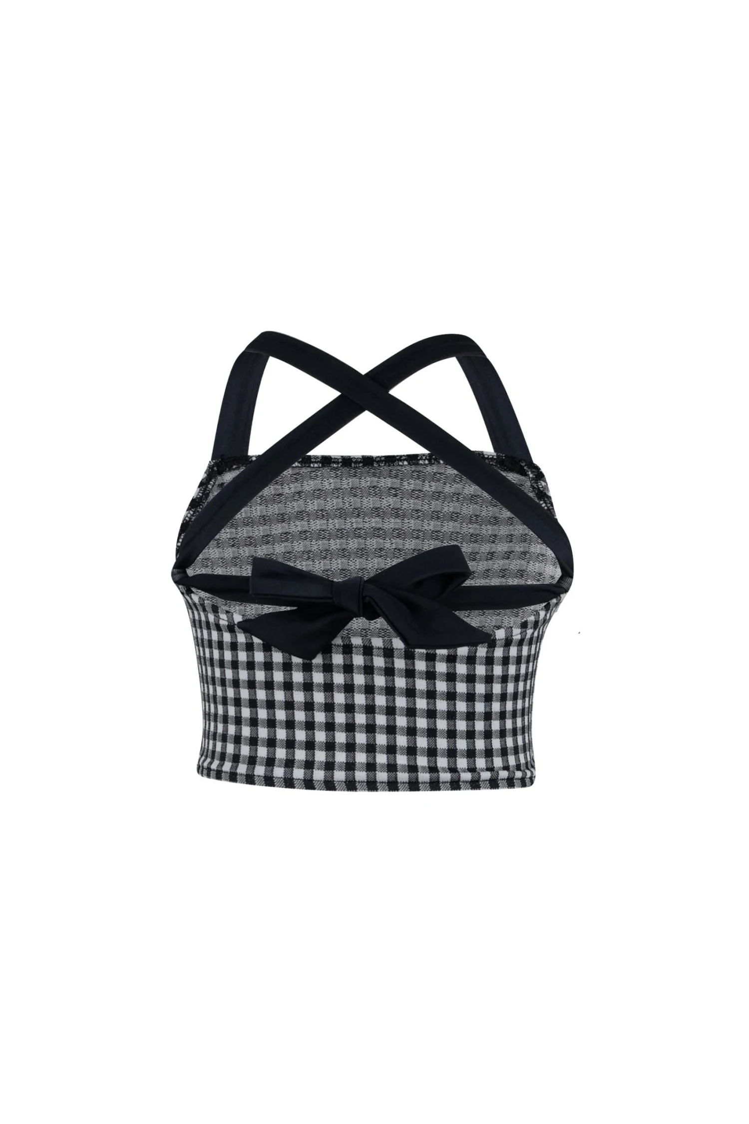 Teeny Tankini (black Gingham)(Teeny Tankini Black Gingham) 4 Teeny Tankini (black Gingham)(Teeny Tankini Black Gingham) - Image 2