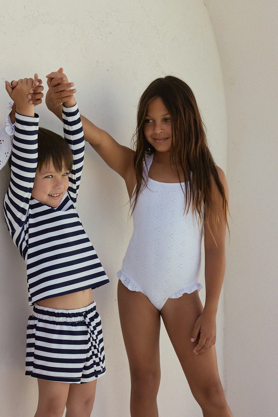 Ruffle One Piece (white Eyelet)(Ruffle One Piece White Eyelet) 4 Ruffle One Piece (white Eyelet)(Ruffle One Piece White Eyelet) - Image 2