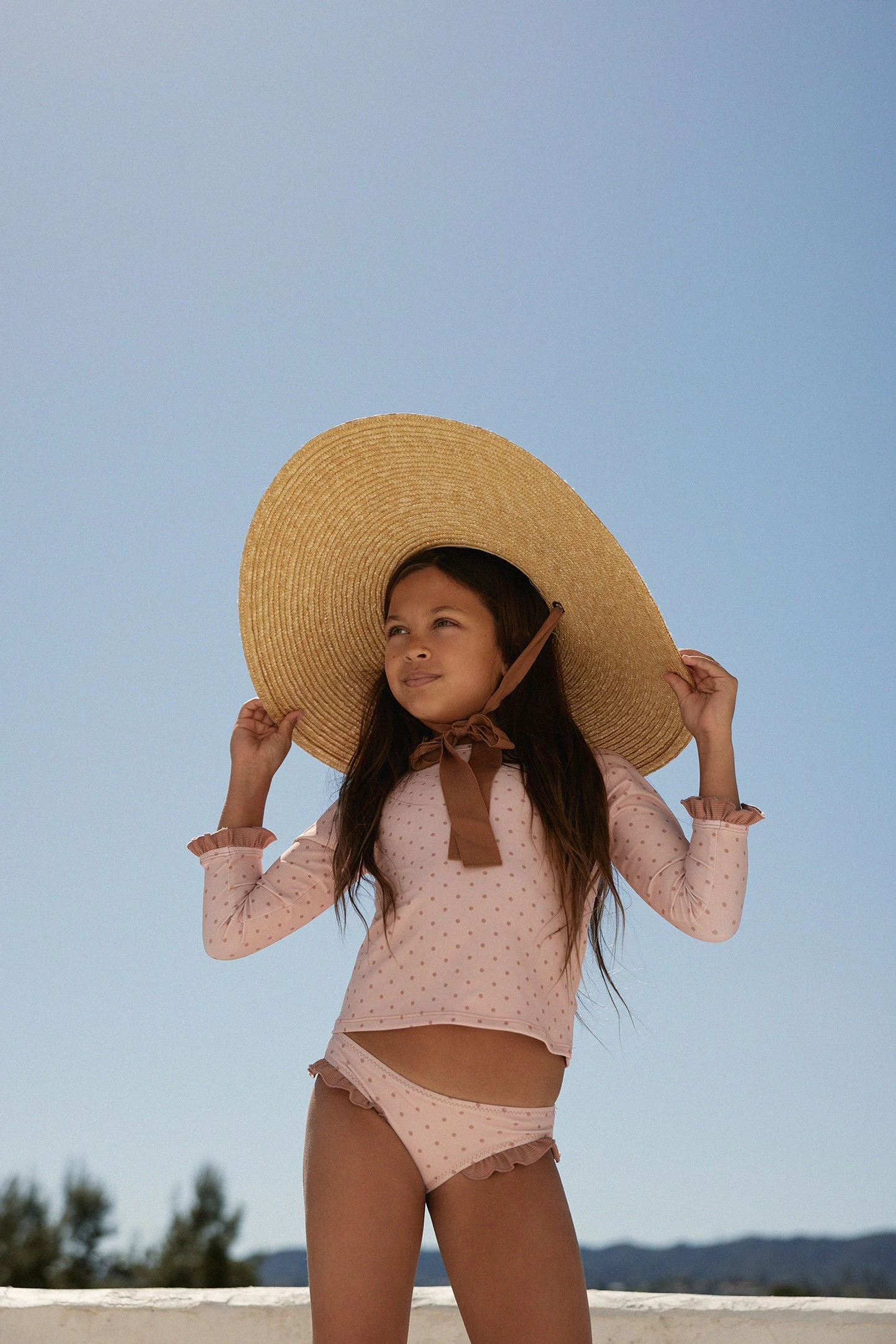 Ruffle Brief Bottom (blush Camel Polka Dot/camel)(Ruffle Brief Bottom Blush Camel Polka Dot Camel) 4 Ruffle Brief Bottom (blush Camel Polka Dot/camel)(Ruffle Brief Bottom Blush Camel Polka Dot Camel) - Image 2