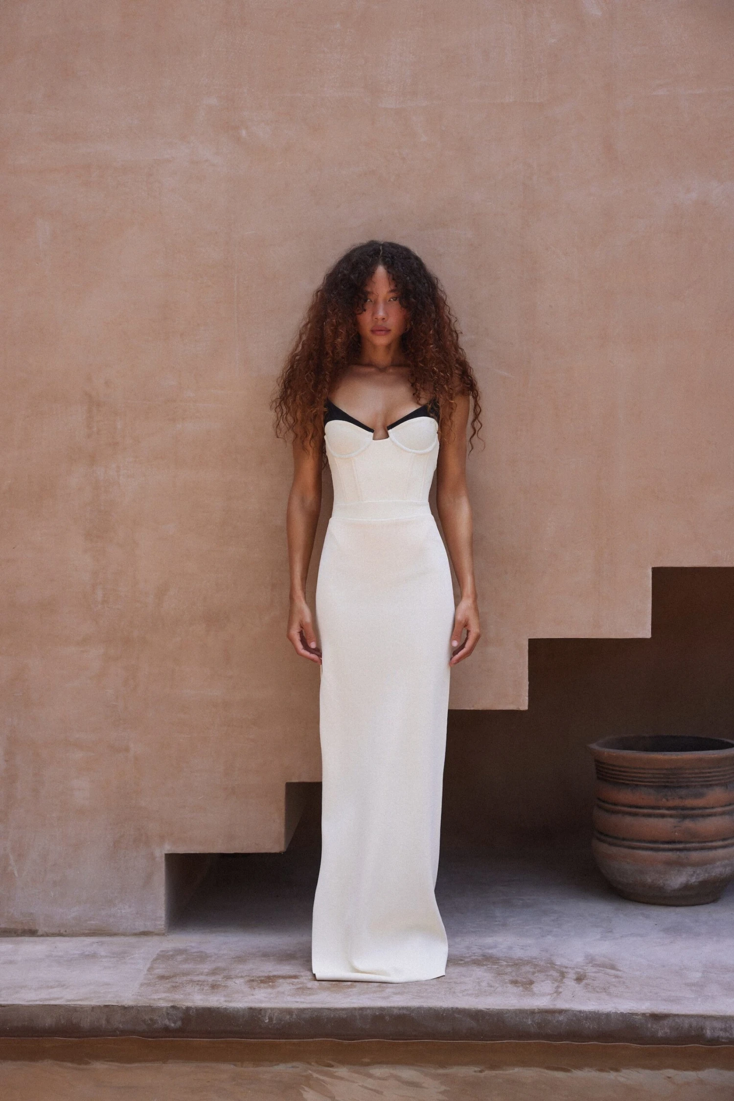 Maxi Skirt (Cream)(Maxi Skirt Cream) 4 Maxi Skirt (Cream)(Maxi Skirt Cream) - Image 2