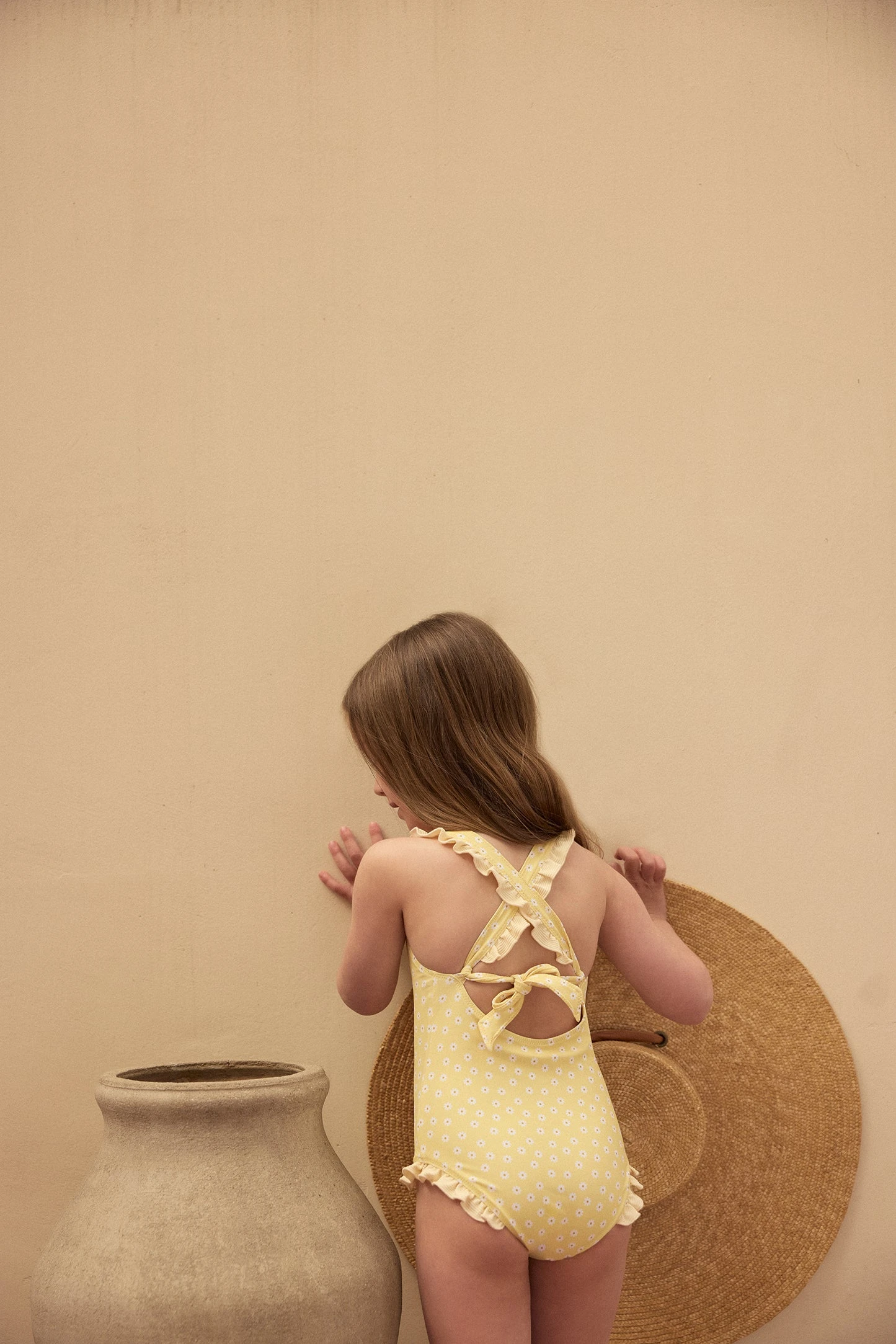 Ruffle One Piece (yellow Daisy)(Ruffle One Piece Yellow Daisy) 4 Ruffle One Piece (yellow Daisy)(Ruffle One Piece Yellow Daisy) - Image 2