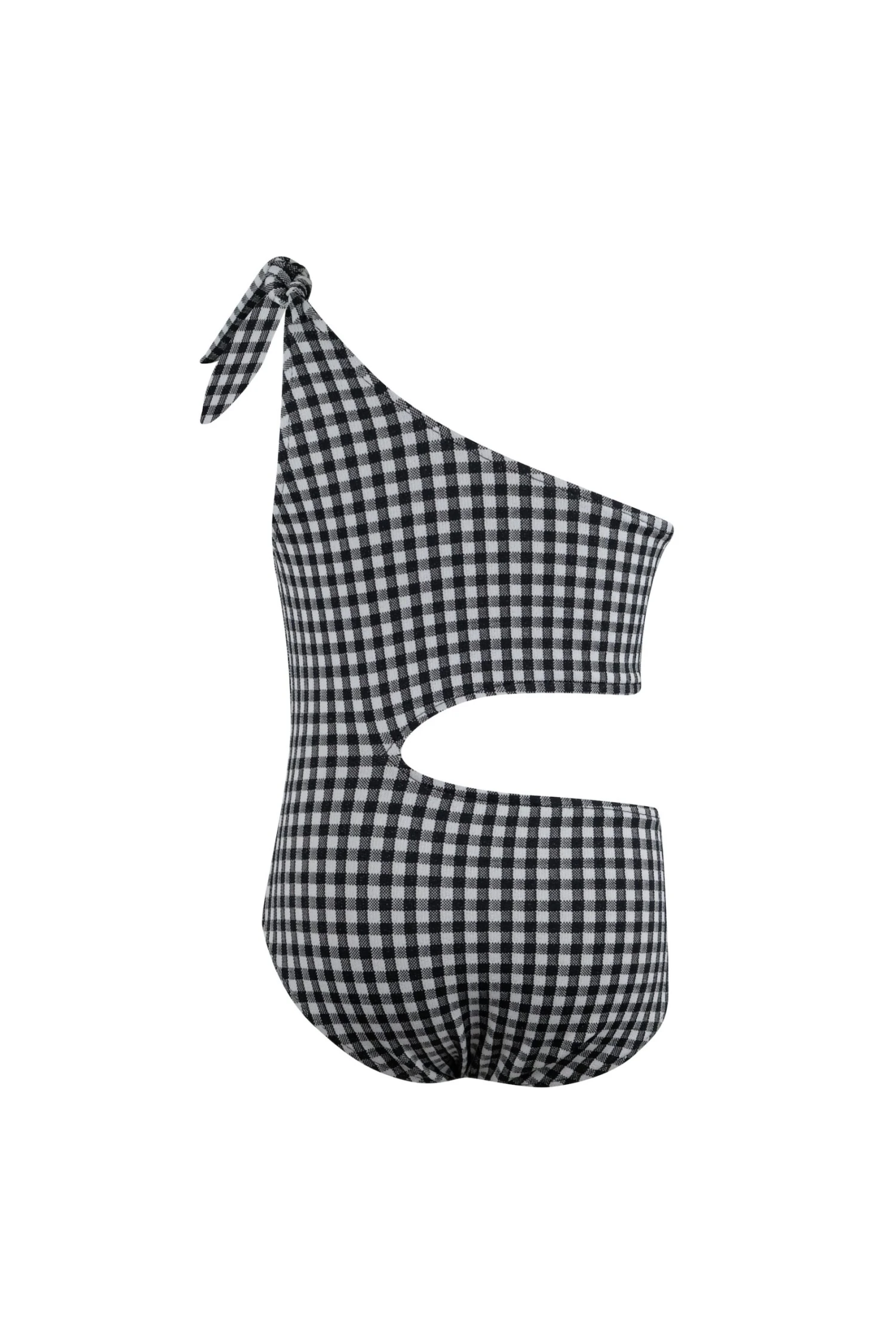 Peekaboo One Piece (black Gingham)(Peekaboo One Piece Black Gingham) 4 Peekaboo One Piece (black Gingham)(Peekaboo One Piece Black Gingham) - Image 2