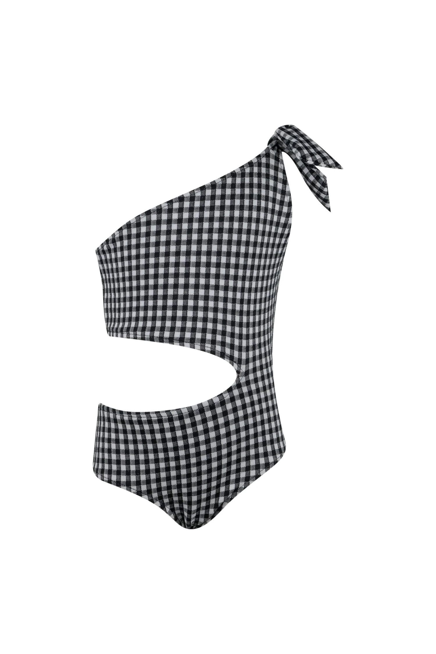 Peekaboo One Piece (black Gingham)(Peekaboo One Piece Black Gingham) 3 Peekaboo One Piece (black Gingham)(Peekaboo One Piece Black Gingham)